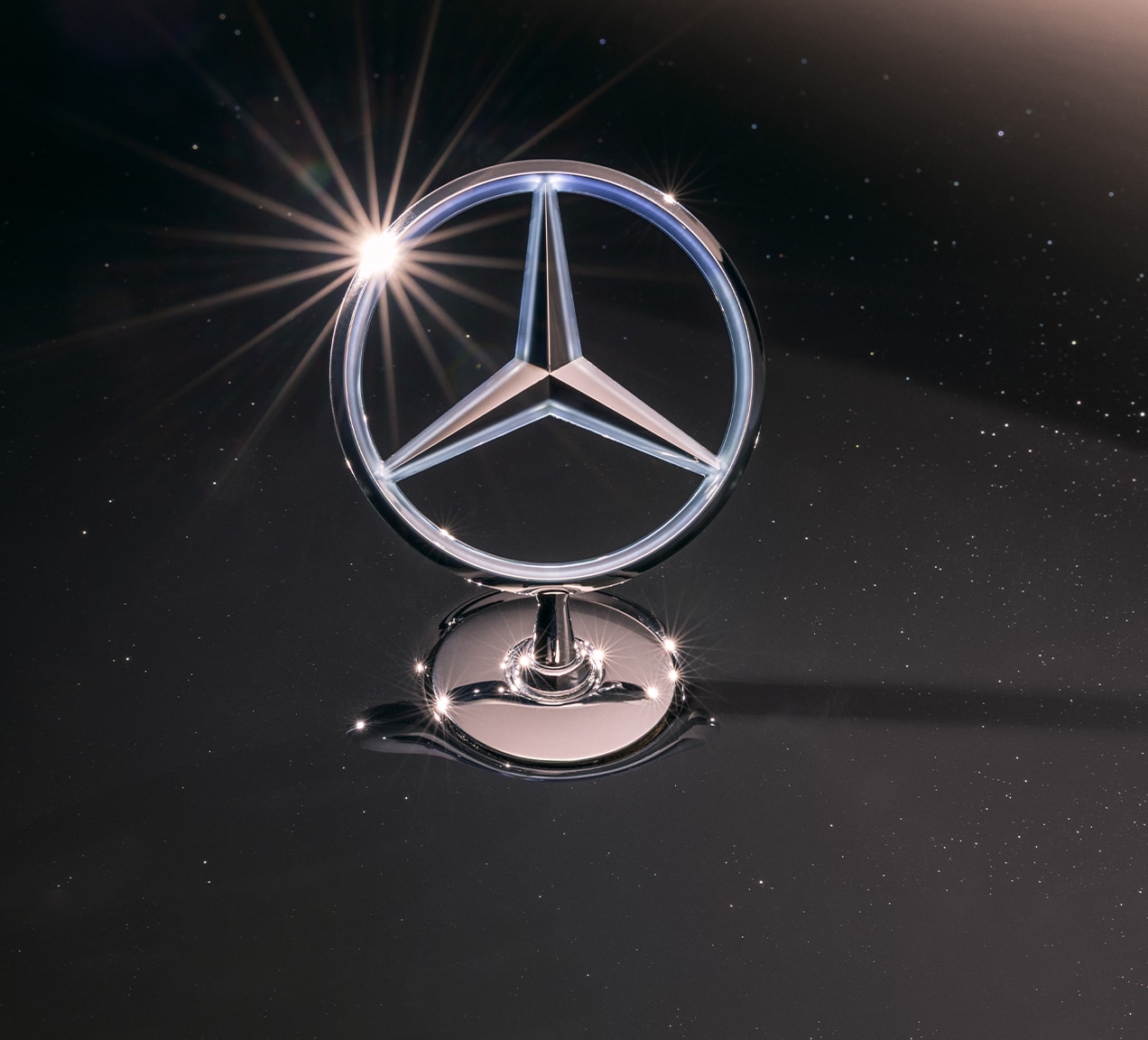 Illuminated Star and Grille