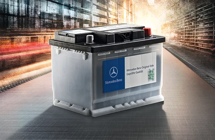 Genuine Mercedes-Benz Batteries deliver certified power and reliability.