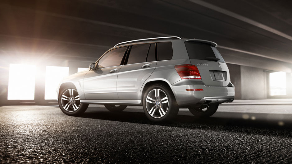 2015 Mercedes-Benz GLK350 rear