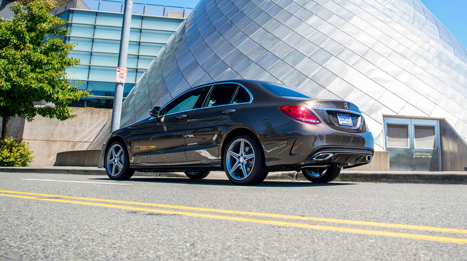 2015 Mercedes-Benz C400 Rear